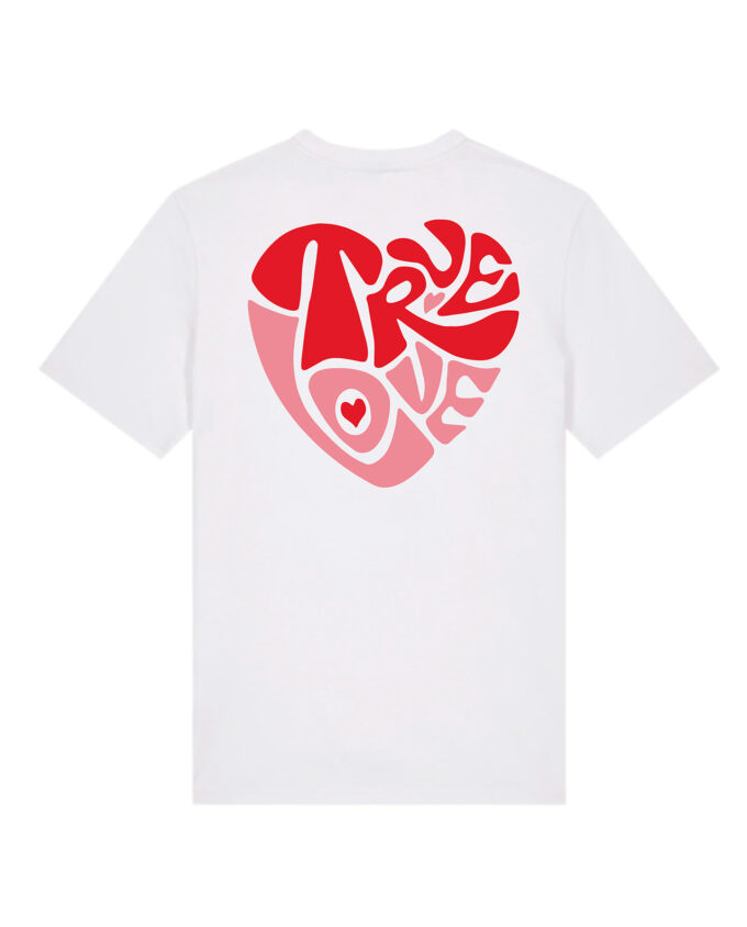 TRUE LOVE Camiseta icónica Unisex